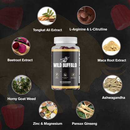 Buffalo Bites- 11 in 1 Nitric Oxide Gummies