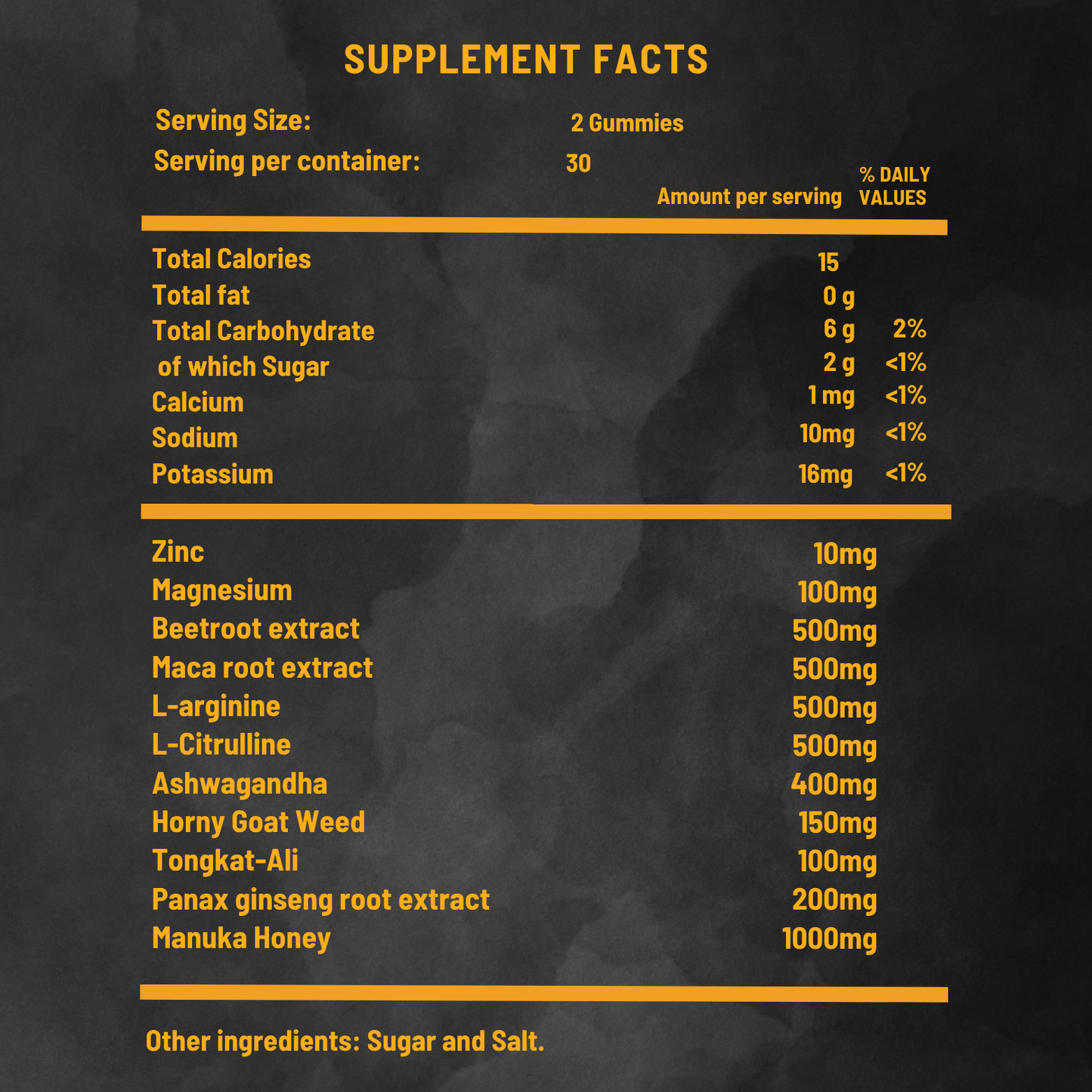 The Buffalo Bites- Natural Nitric Oxide Booster