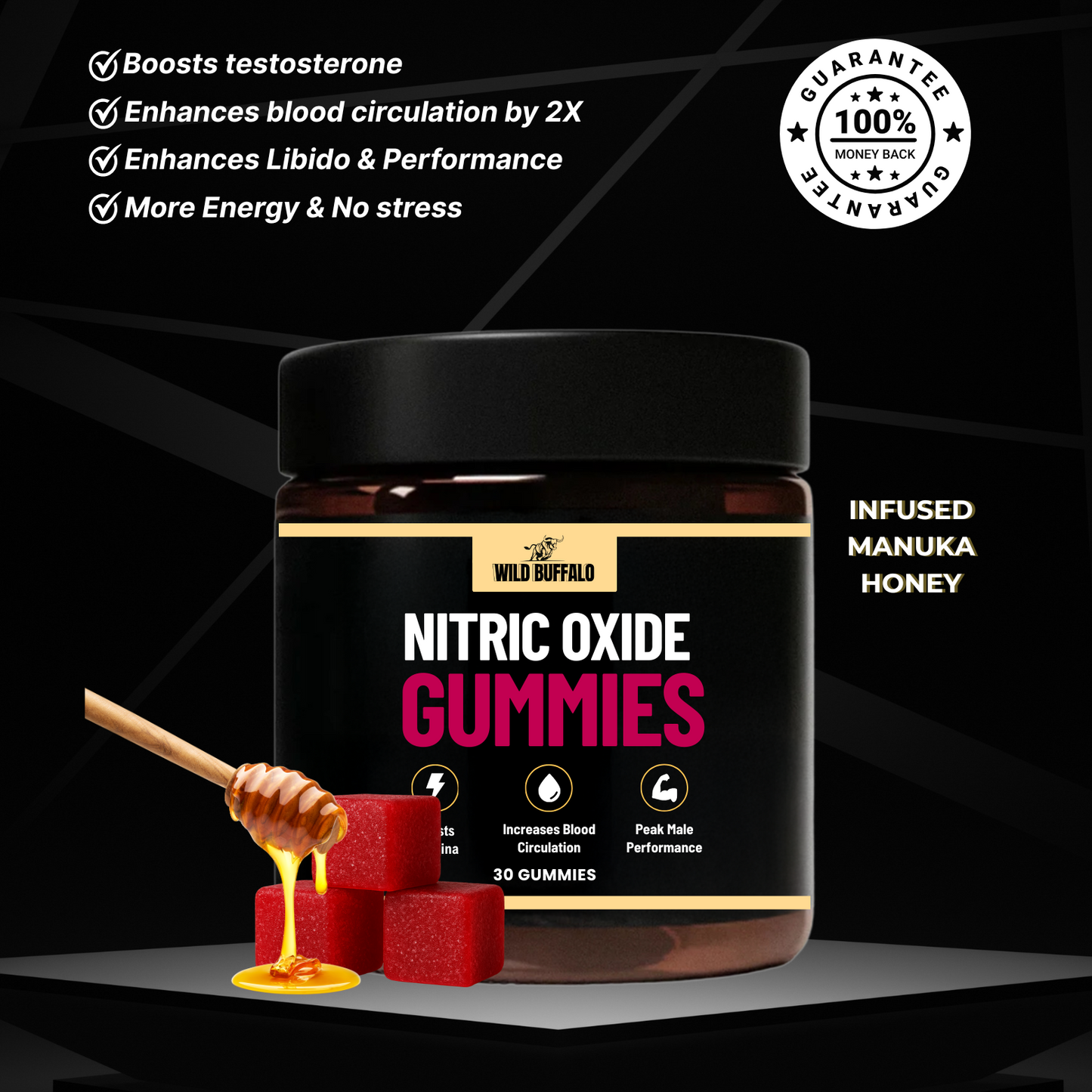 The Buffalo Bites- Natural Nitric Oxide Booster