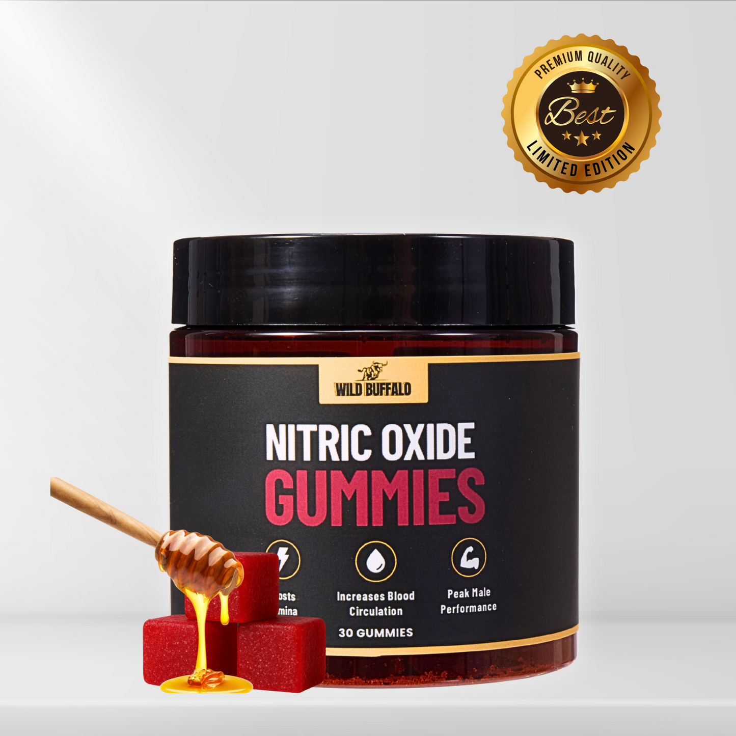 Wild Buffalo Bites™‒ Nitric Oxide Gummies